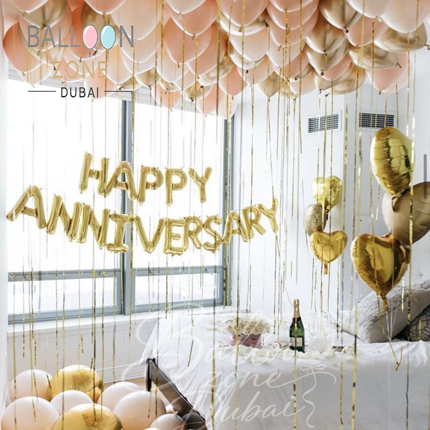 Timeless Love Anniversary Balloon Bliss