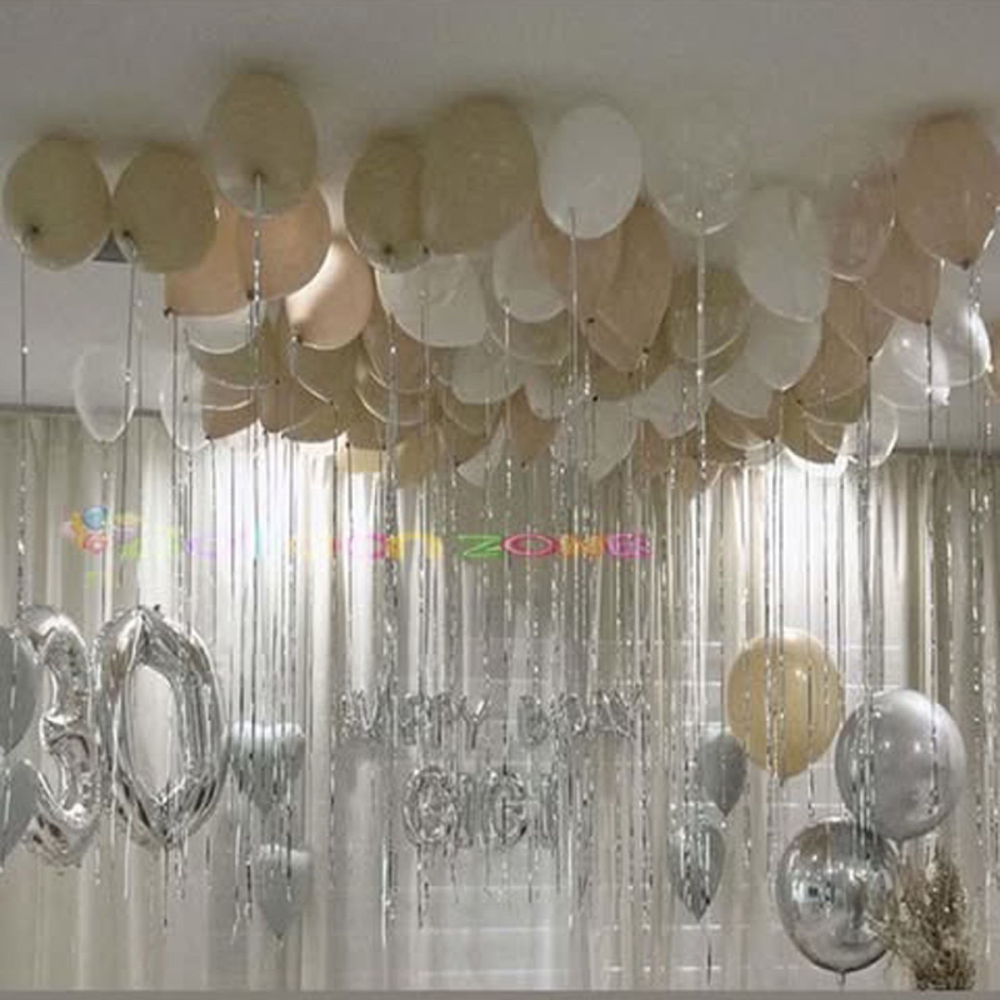 30th birthday Balloons Decoration Package