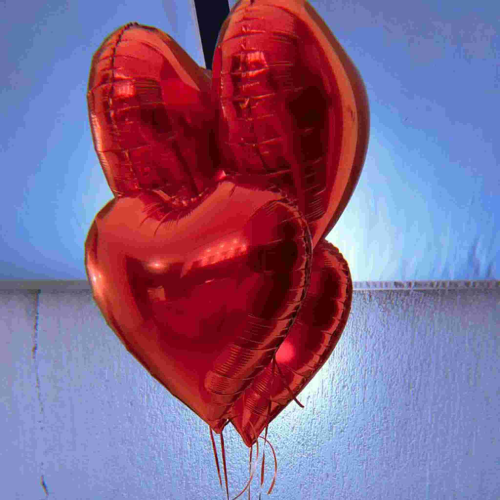 Romantic Heart Balloon Hotel Surprise Dubai