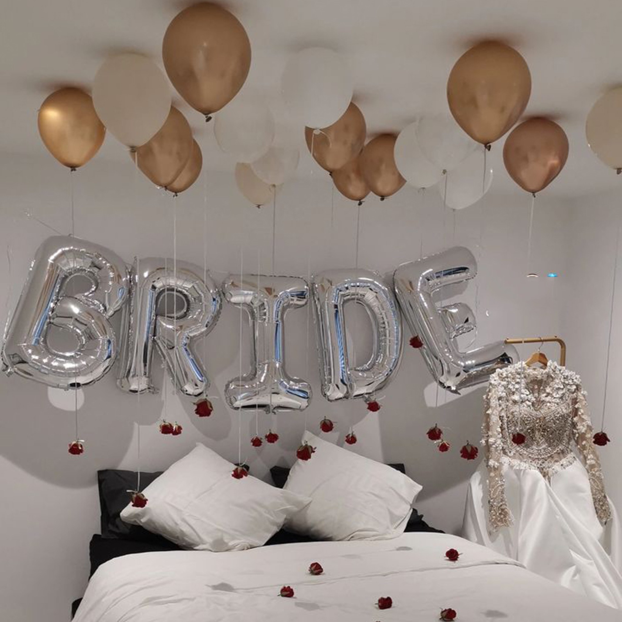 Beautiful Bride Hotel Surprise Decoration