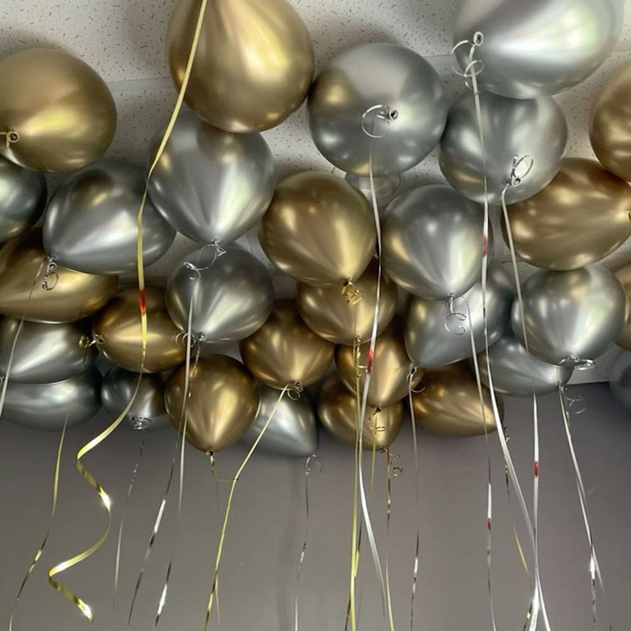 Ceiling Helium Balloons Decoration Dubai