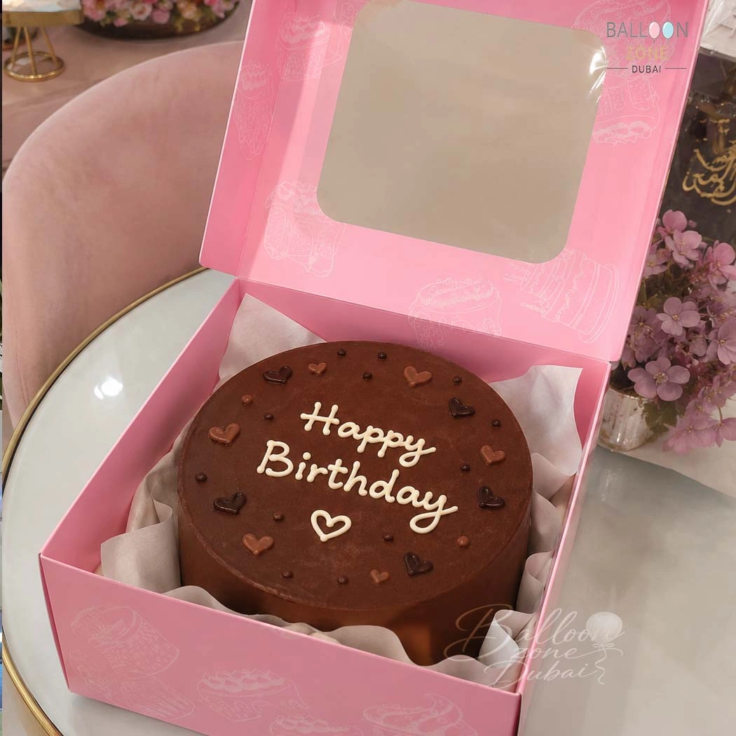 Classic Cocoa Birthday Cake