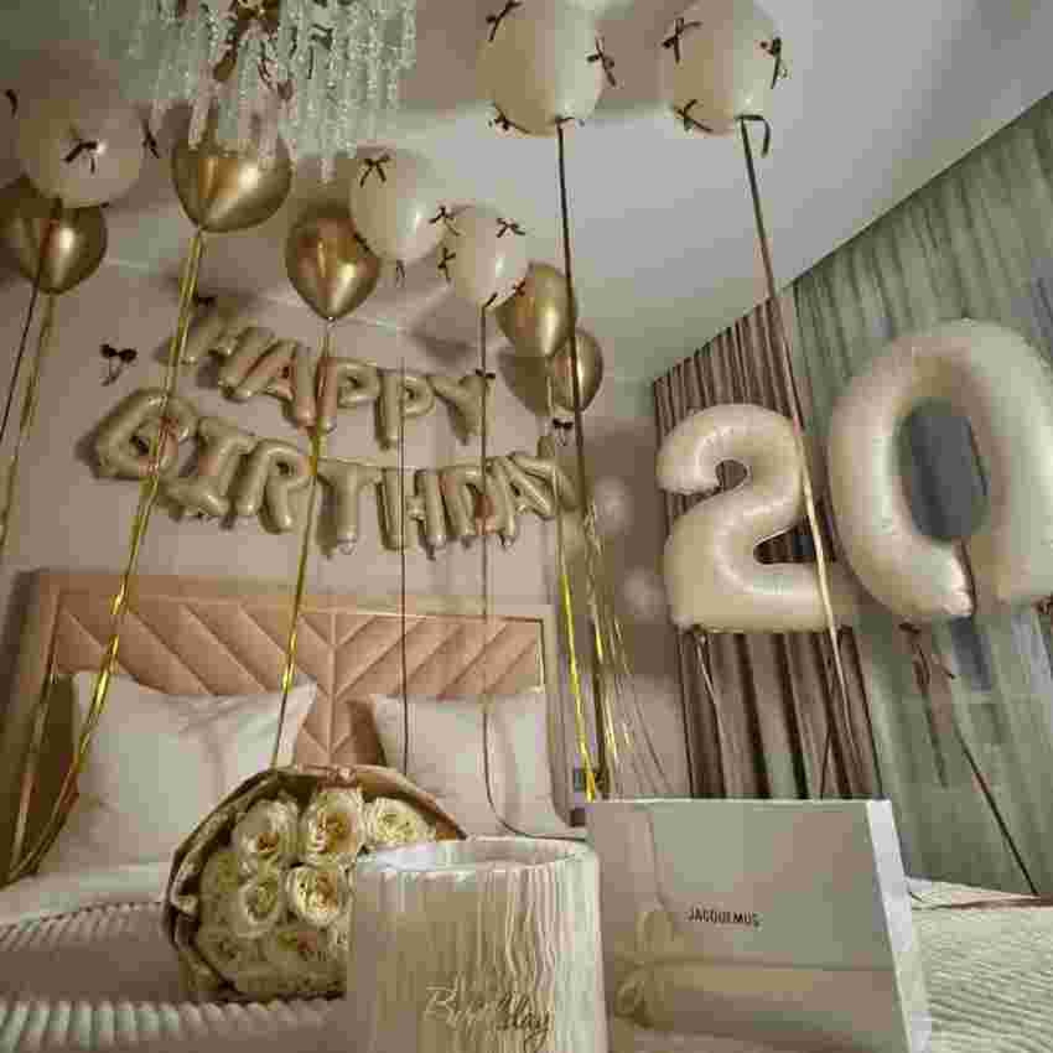 Hotel Birthday Surprise Balloon Decoration Package | Balloon Zone Dubai