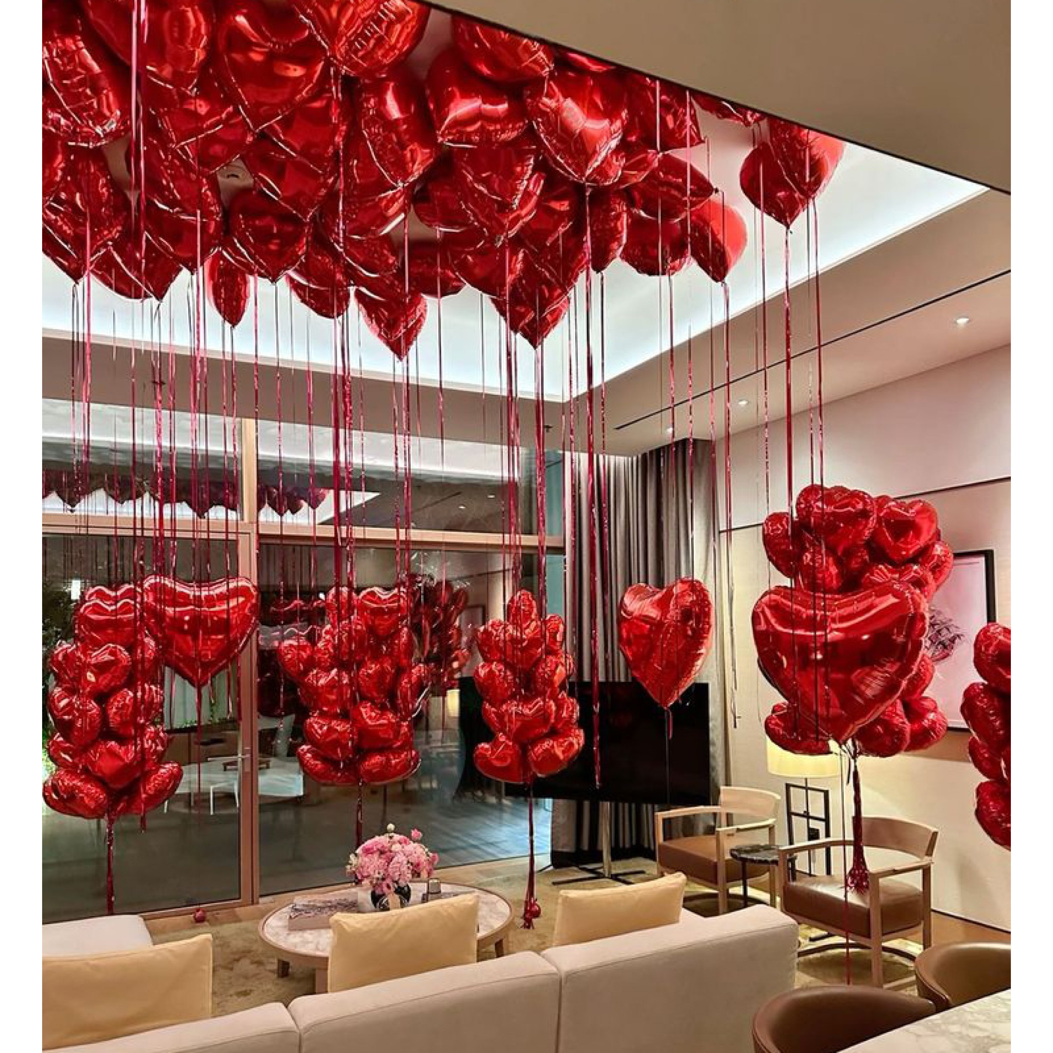 Incredible amount of love (and helium) in one room.