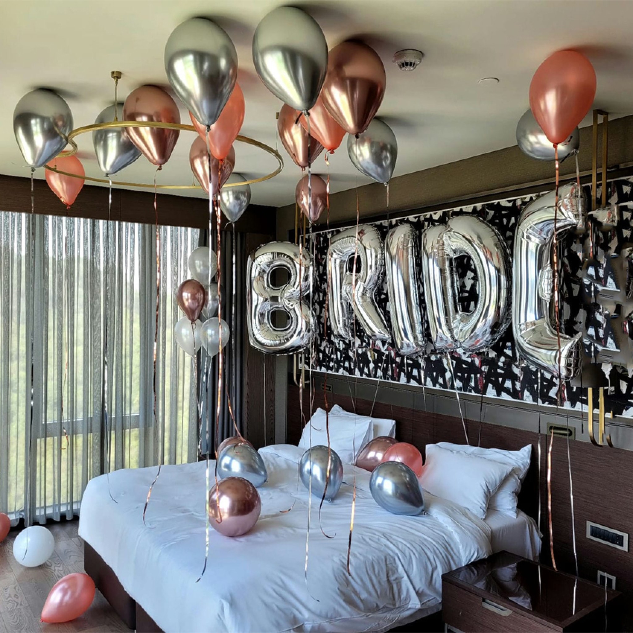 Luxury Bride Wedding Hotel Balloon Decoration