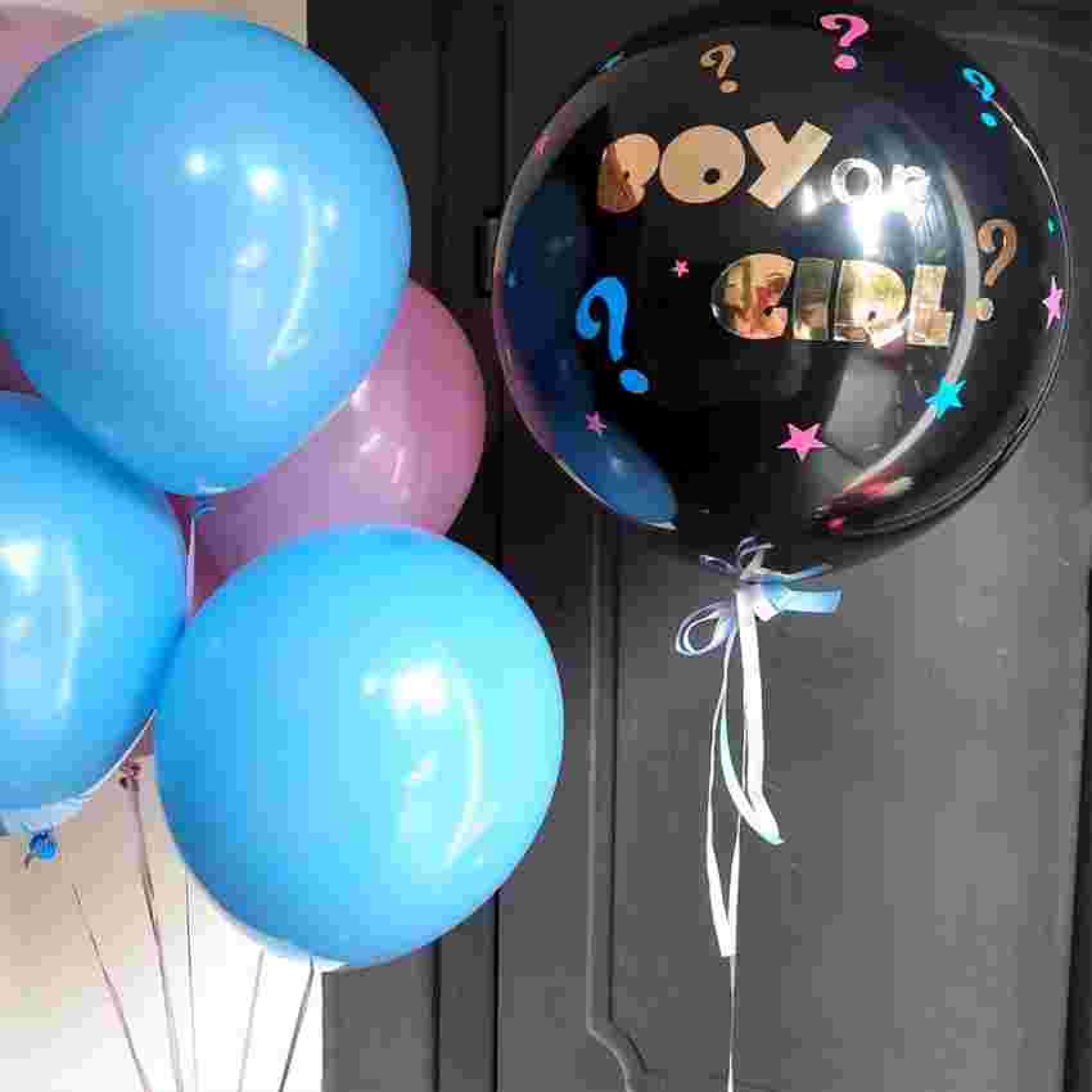 Luxury Gender Reveal Balloon Celebration Set