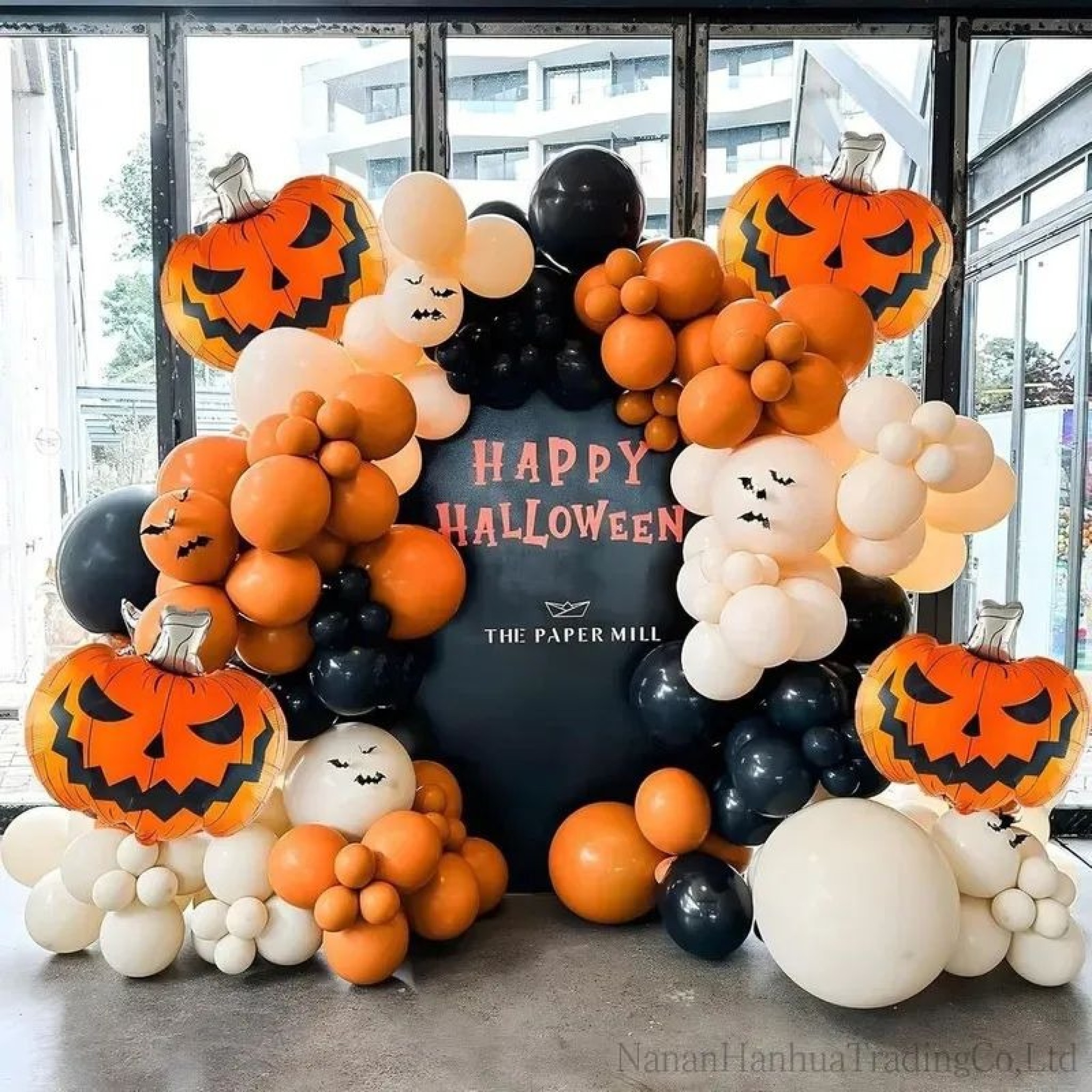 Premium Pumpkin & Ghost Party Garland