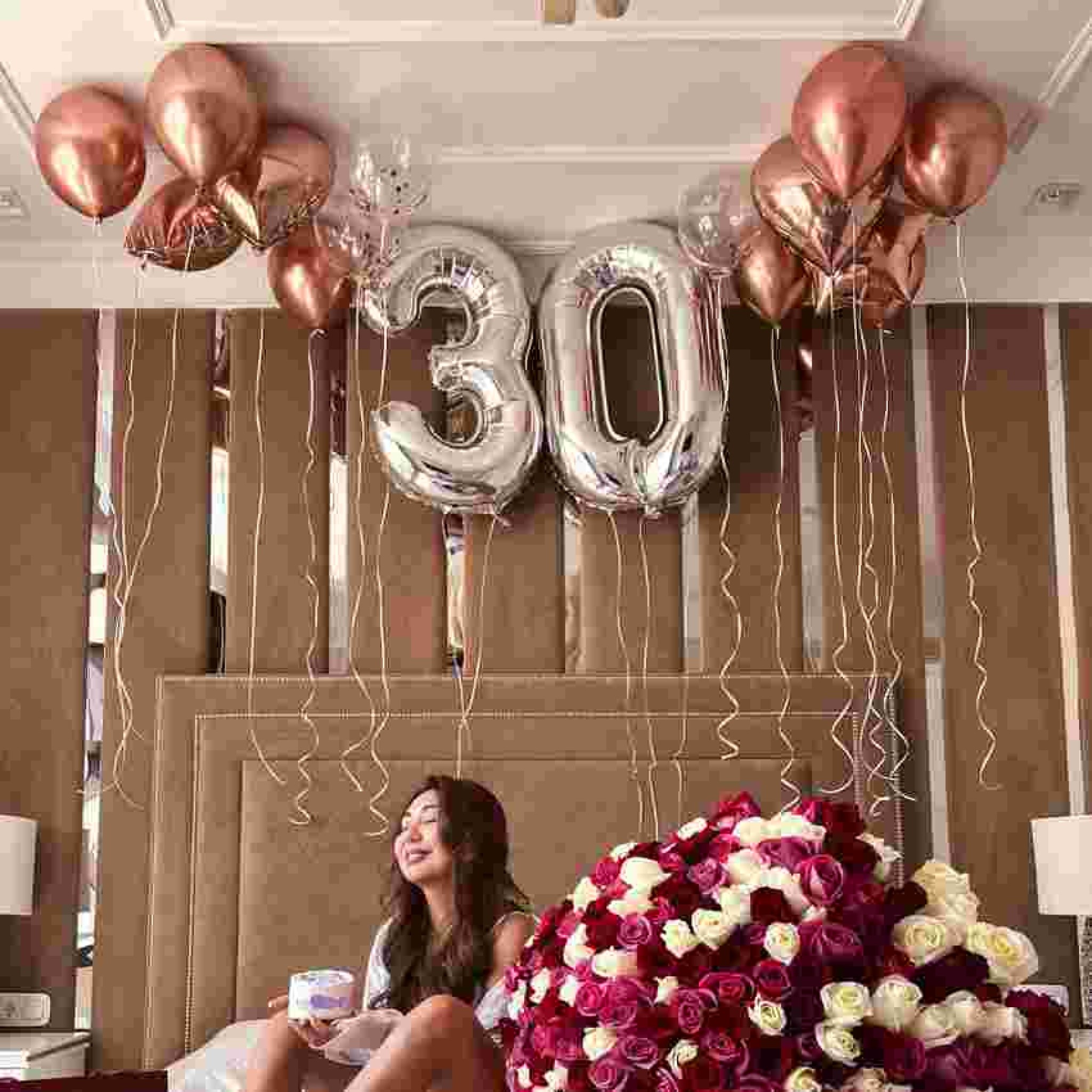 Simple Hotel Birthday Balloon Decoration Package | Balloon Zone Dubai