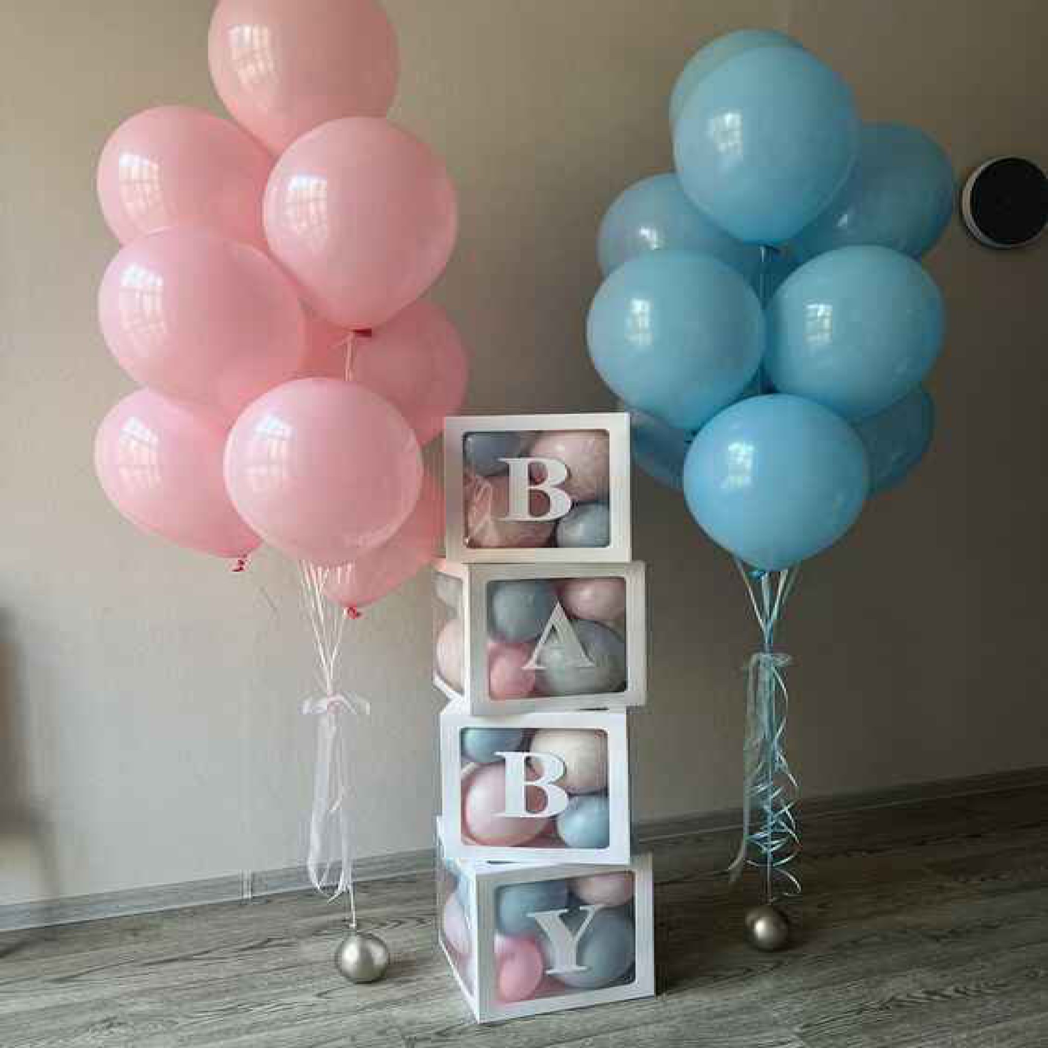 Starlight Baby Shower balloons Set up (BS-ID#0173)