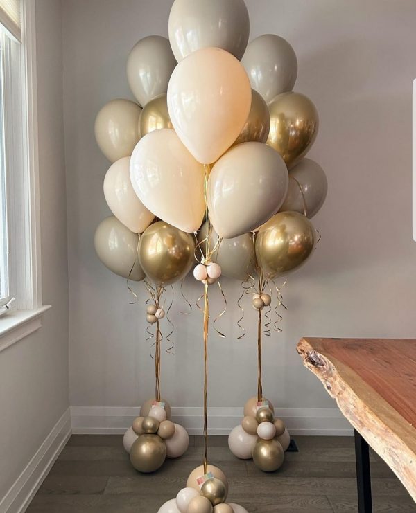 Helium balloons bouquet