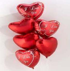 The Perfect Love Bunch Valentines Balloon Bouquet(LY-ID#0025)