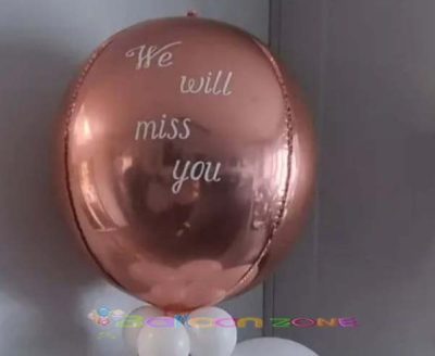 Miss you balloons
