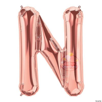 Jumbo Letter N - Rose Golden (LB-ID#0066)