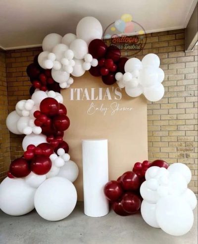 Blush Bloom organic balloons decoration package (BS-ID#0170)