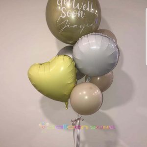Get well soon balloons