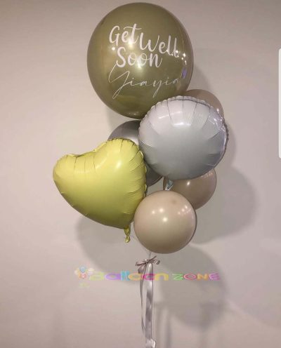 Get well soon balloons