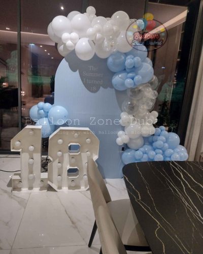 Birthday Balloon Garland