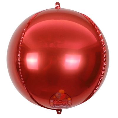 16" Red ORBZ Balloon(OB-ID#0122)