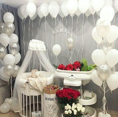 Newborn baby balloons