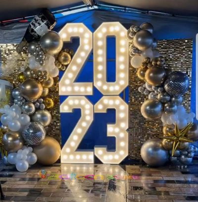 New Year Balloon Decoration