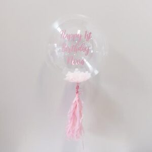 Best Mom birthday! Bubble Balloon (BB-ID#0136)