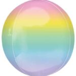 Pastel Rainbow Orbz Balloon