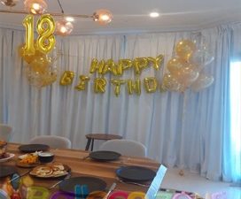 Personalized Orbz Birthday Balloon