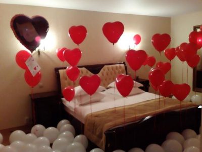Valentine’s Room Makeover Dubai – Romantic Valentine’s Day Balloons Setup