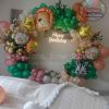 Jungle theme birthday balloons