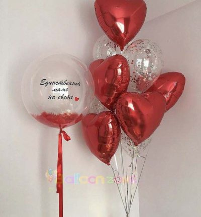 Valentine's day balloons
