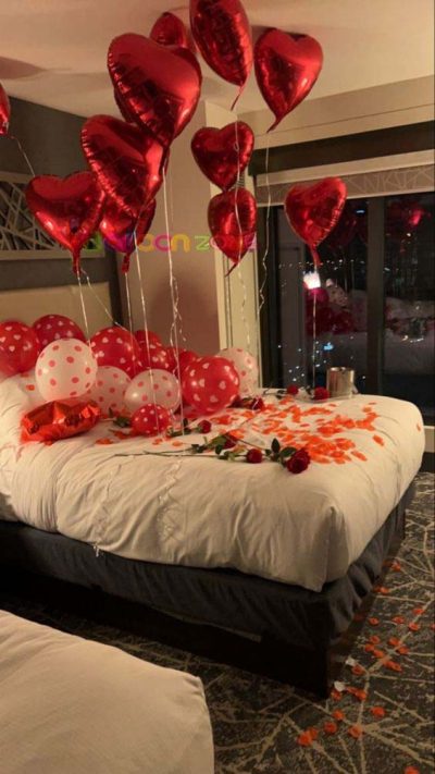 Valentine's day balloons