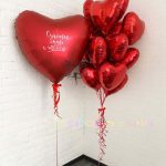 Valentine's day balloons
