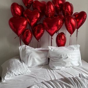 Valentine's day balloons