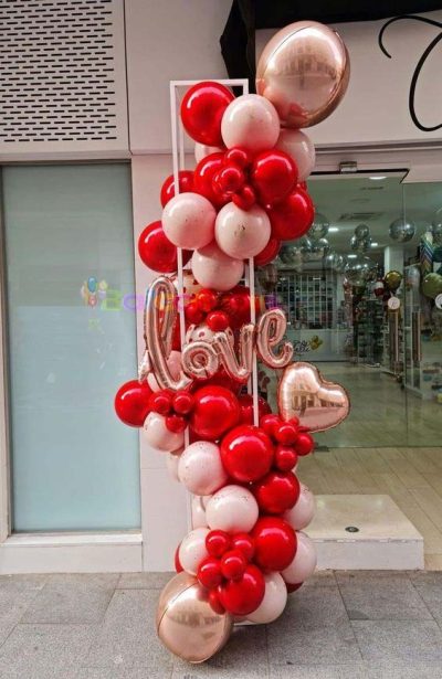 Valentine's day balloons