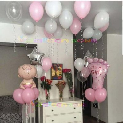 Newborn baby balloons