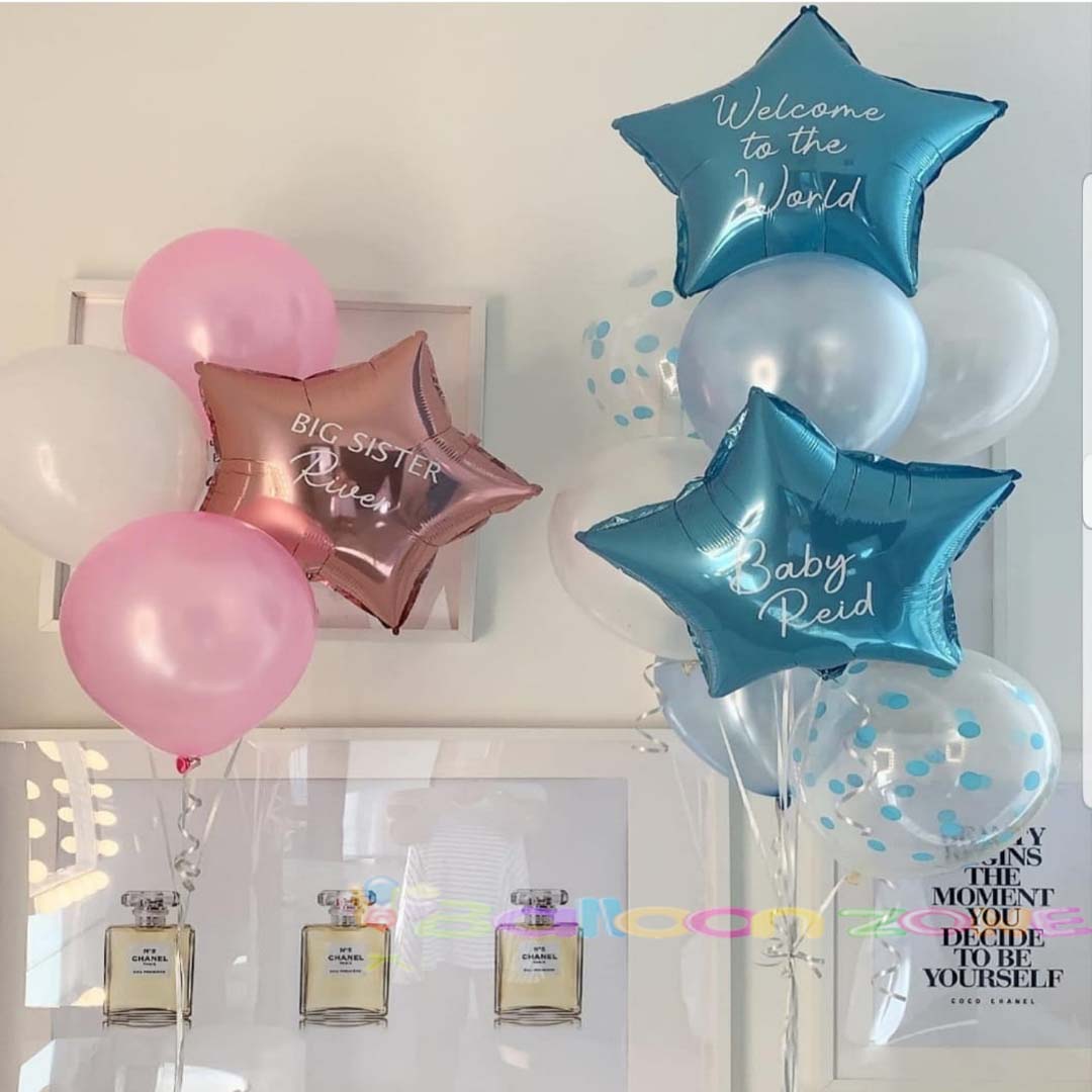 Newborn baby balloons