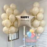 Anniversary balloons