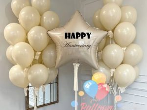 Anniversary balloons