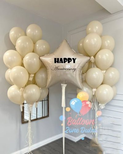 Anniversary balloons