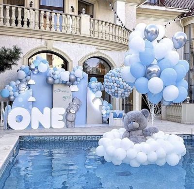 swimming pool balloons