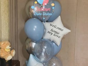 welcome back balloons Dubai