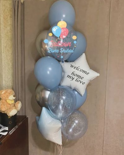 welcome back balloons Dubai