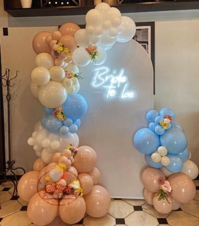 bride tp be balloons