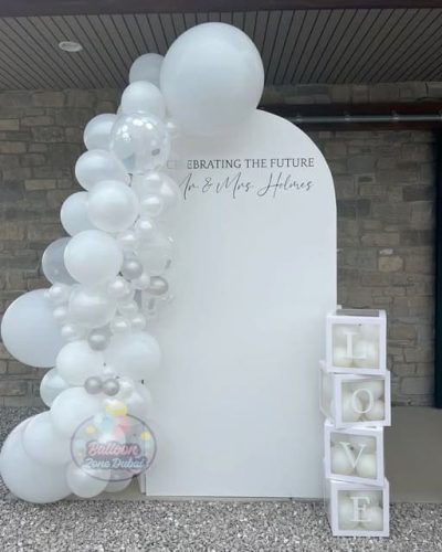 Anniversary balloons