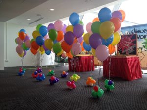 Helium balloons