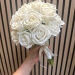 White Rose Flowers Bouquet