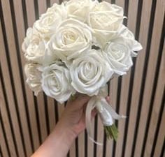 White Rose Flowers Bouquet