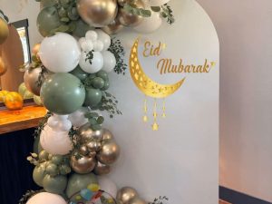Eid balloons arrangements